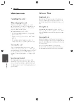 Preview for 38 page of LG DH6330H Owner'S Manual