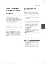 Preview for 39 page of LG DH7530WY Owner'S Manual