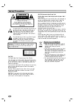 Preview for 2 page of LG DKS-7000 Owner'S Manual
