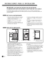 Preview for 52 page of LG DLE2020L User'S Manual & Installation Instructions