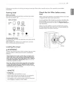 Preview for 33 page of LG DLE3050W Owner'S Manual