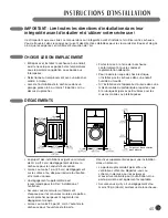 Preview for 43 page of LG DLE3733D User'S Manual And Installation Instructions