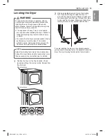 Preview for 14 page of LG DLE7050 Series Owner'S Manual