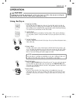 Preview for 28 page of LG DLE7050 Series Owner'S Manual