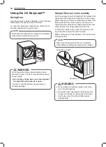 Preview for 34 page of LG DLE7060 E Series Owner'S Manual