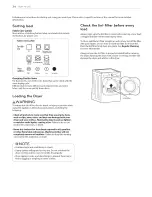 Preview for 34 page of LG DLEX8000V Owner'S Manual