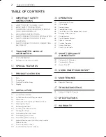 Preview for 2 page of LG DLEX9000 Series Owner'S Manual