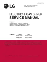 LG DLEX9000 Series Service Manual preview