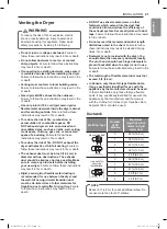 Preview for 21 page of LG DLEY1701 Owner'S Manual