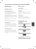 Preview for 37 page of LG DMS5620V Owner'S Manual