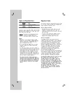 Preview for 6 page of LG DN798 -  DVD Player Owner'S Manual