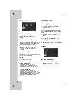 Preview for 14 page of LG DN798 -  DVD Player Owner'S Manual