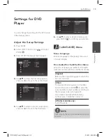 Preview for 19 page of LG DP570MH Owner'S Manual