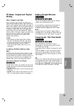 Preview for 139 page of LG DR788 Owner'S Manual