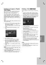 Preview for 141 page of LG DR788 Owner'S Manual