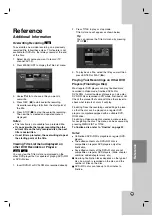 Preview for 145 page of LG DR788 Owner'S Manual