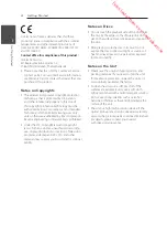 Preview for 4 page of LG DT733 Owner'S Manual