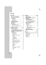 Preview for 4 page of LG DV257K Owner'S Manual