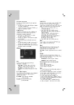 Preview for 40 page of LG DV257K Owner'S Manual