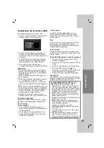 Preview for 45 page of LG DV257K Owner'S Manual