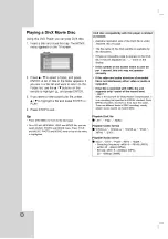 Preview for 24 page of LG DV8631C Owner'S Manual