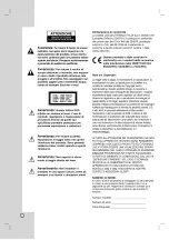 Preview for 29 page of LG DV8631C Owner'S Manual