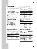 Preview for 18 page of LG DVT654 Installation And Operating Manual