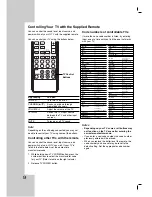 Preview for 38 page of LG DVT654 Installation And Operating Manual