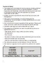 Preview for 4 page of LG F2V5GGP Series Owner'S Manual