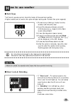 Preview for 23 page of LG F81480W Owner'S Manual