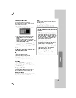 Preview for 19 page of LG FBS162V Owner'S Manual