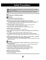 Preview for 8 page of LG flatron M1740A User Manual