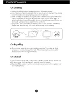 Preview for 4 page of LG Flatron W2043T User Manual