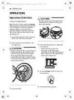 Preview for 20 page of LG FWV696SSE Owner'S Manual