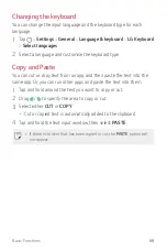 Preview for 69 page of LG G5 SE User Manual