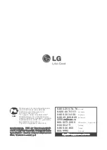 Preview for 60 page of LG GA-419U BA Series Manual