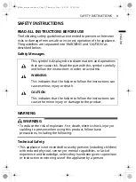 Preview for 3 page of LG GB-335MBL Owner'S Manual