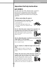 Preview for 3 page of LG GB5135AVAW Manual