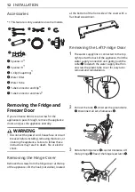 Preview for 12 page of LG GF-V706BSLC Owner'S Manual