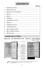 Preview for 2 page of LG GL-B185RGSM Owner'S Manual