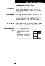 Preview for 12 page of LG GR-204SQA User Manual