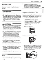 Preview for 39 page of LG GR-J35FMKBL Owner'S Manual