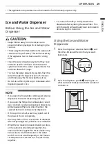 Preview for 29 page of LG GSJV51PZTE Owner'S Manual