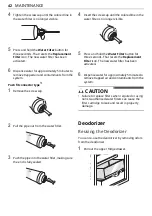 Preview for 42 page of LG GSJV51PZTE Owner'S Manual