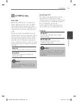 Preview for 35 page of LG HB905SP Owner'S Manual