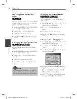 Preview for 46 page of LG HB905SP Owner'S Manual