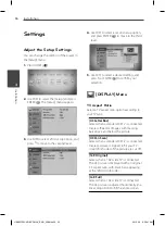 Preview for 36 page of LG HB965TXW Owner'S Manual