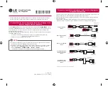 LG HF80 Quick User Manual preview