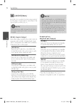 Preview for 36 page of LG HR550 Owner'S Manual