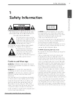 Preview for 3 page of LG HR558D Owner'S Manual